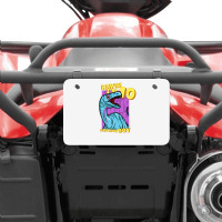 Rawr! I'm 10 Birthday Boys 10th Birthday Dino Noasaurus Atv License Plate | Artistshot