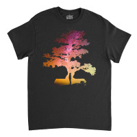 Bonsai Tree T  Shirt Bonsai Tree Milky Way Galaxy Design T  Shirt Classic T-shirt | Artistshot