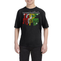 Unapologetically Dope Bling Rhinestone Black Girl Christmas T Shirt Youth Tee | Artistshot