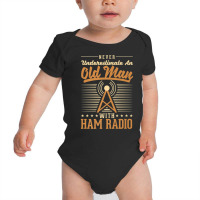 Amateur Radio Operator Old Man Amateur Radio Premium T Shirt Baby Bodysuit | Artistshot