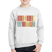 Bionic Woman Injury Accident Broken Hip Leg Arm Surgery Pullover Hoodi Youth Sweatshirt | Artistshot