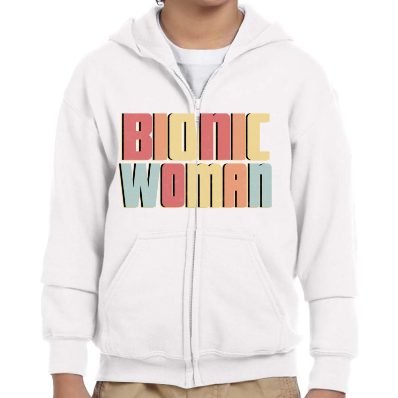 Bionic Woman Injury Accident Broken Hip Leg Arm Surgery Pullover Hoodi Youth Zipper Hoodie by cm-arts | Artistshot