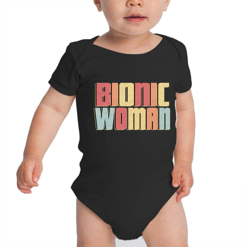 Bionic Woman Injury Accident Broken Hip Leg Arm Surgery Pullover Hoodi Baby Bodysuit by cm-arts | Artistshot