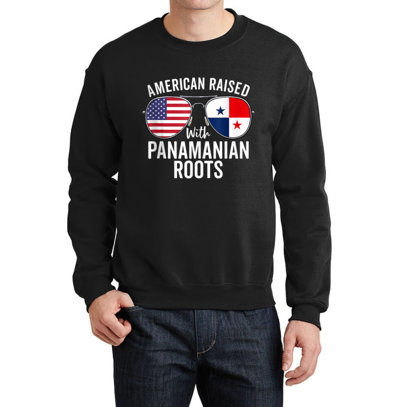 American Raised With Panamanian Roots Usa Panama Flag Tank Top Crewneck Sweatshirt by cm-arts | Artistshot