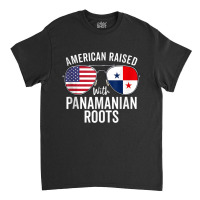 American Raised With Panamanian Roots Usa Panama Flag Tank Top Classic T-shirt | Artistshot