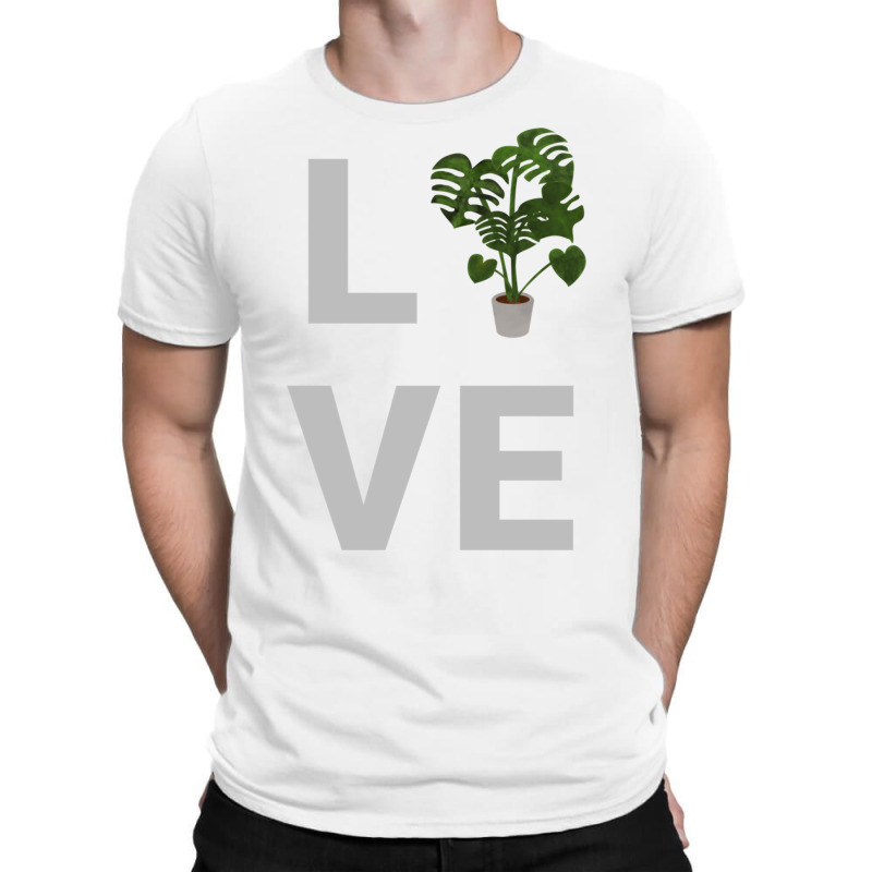 Monstera Deliciosa Swiss Cheese Plant Lovers Love Monstera Sweatshirt T-Shirt by cm-arts | Artistshot