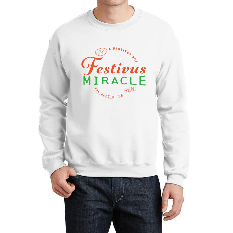 Seinfeld It's A Festivus Miracle Premium T Shirt Crewneck Sweatshirt by cm-arts | Artistshot