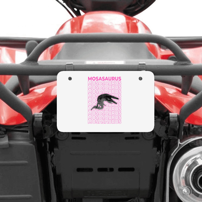 Mosasaurus Pastel Aesthetic Atv License Plate | Artistshot