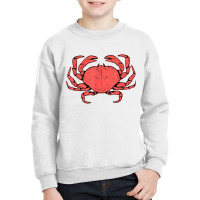 Crab Crustacean T Shirt Youth Sweatshirt | Artistshot