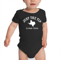 Just The Tip  El Paso Tx Athletic Design With State Tank Top Baby Bodysuit | Artistshot