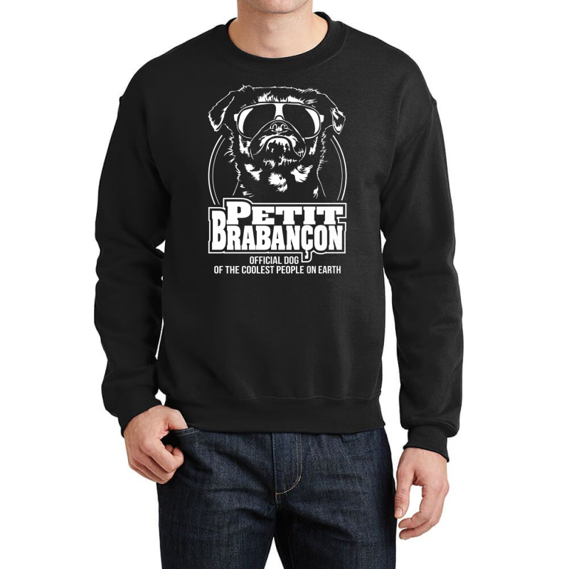 Funny Petit Brabancon Coolest People Dog Saying Dog Premium T Shirt Crewneck Sweatshirt by cm-arts | Artistshot