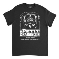 Funny Petit Brabancon Coolest People Dog Saying Dog Premium T Shirt Classic T-shirt | Artistshot