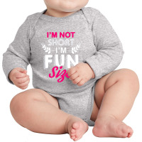 Short Girl Funny Quote Long Sleeve Baby Bodysuit | Artistshot