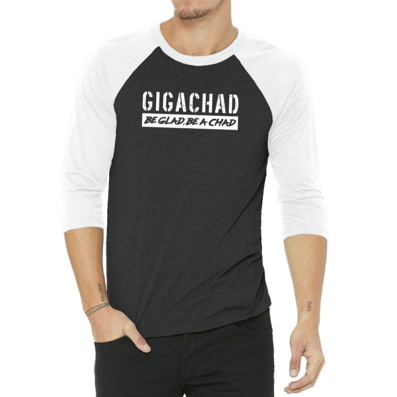  Gigachad - Funny Giga Chad Alpha Meme Raglan Baseball Tee :  Clothing, Shoes & Jewelry