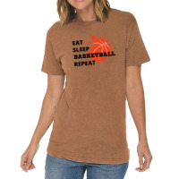 Eat Sleep Basketball Repeat, Basketball Funny Vintage T-shirt | Artistshot