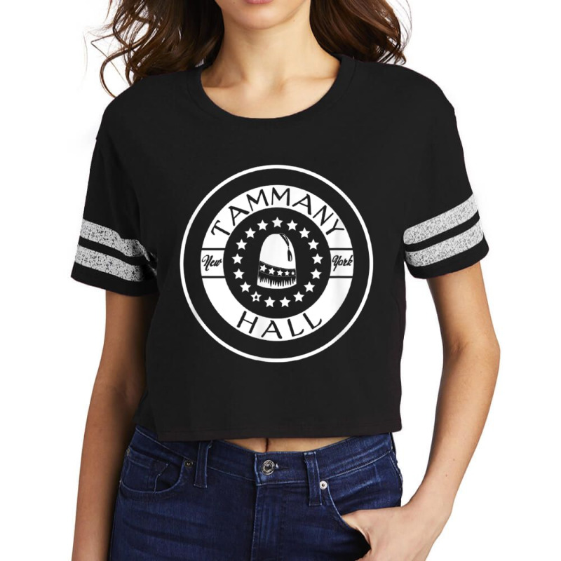 Tammany Hall New York City Bowery Democratic Party T Shirt Scorecard Crop Tee by cm-arts | Artistshot