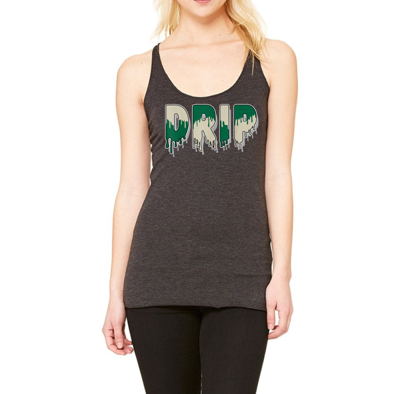 Drip Dripping Low Lottery Green Matching T Shirt Racerback Tank by cm-arts | Artistshot