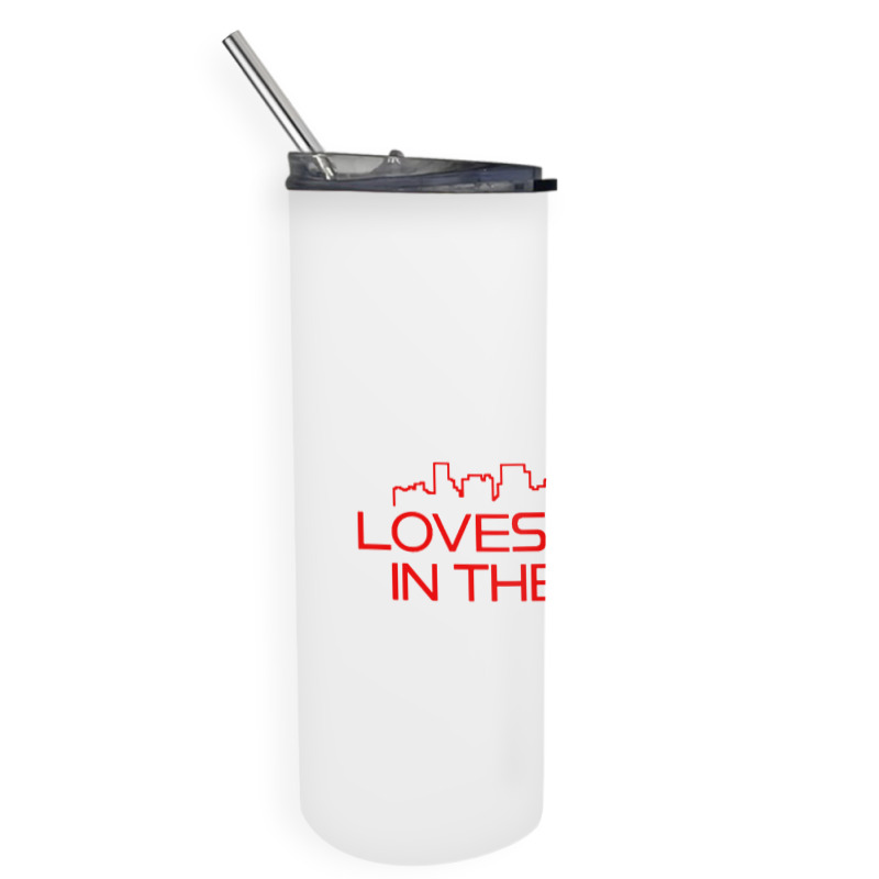 Lovestruck In The City Skinny Tumbler | Artistshot