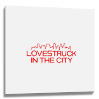 Lovestruck In The City Metal Print Square | Artistshot