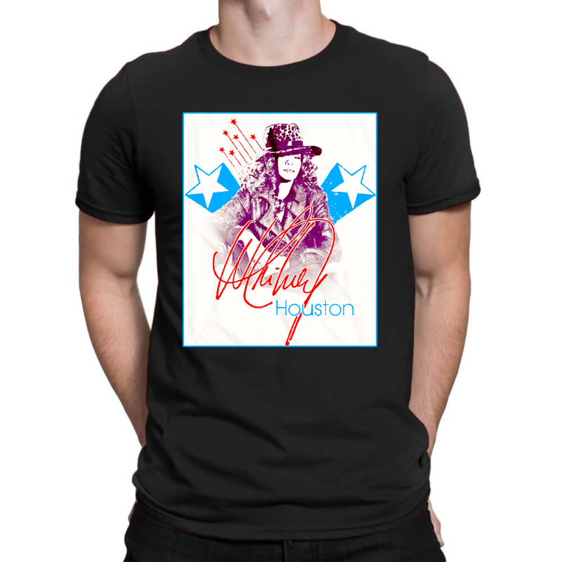 Shooting Stars Whitney Houston T-shirt | Artistshot