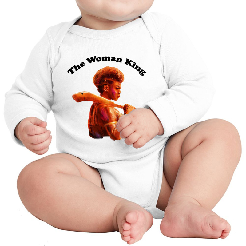 The Woman King Movie Long Sleeve Baby Bodysuit by cm-arts | Artistshot