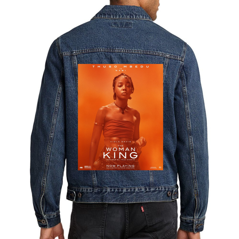 The Woman King Nawi Men Denim Jacket by cm-arts | Artistshot