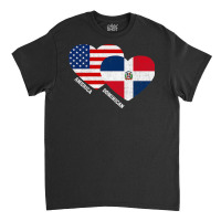 Dominican Republic Flag Shirt Dominican American Pride Premium T Shirt Classic T-shirt | Artistshot