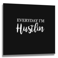 Everyday Hiphop Party Metal Print Square | Artistshot