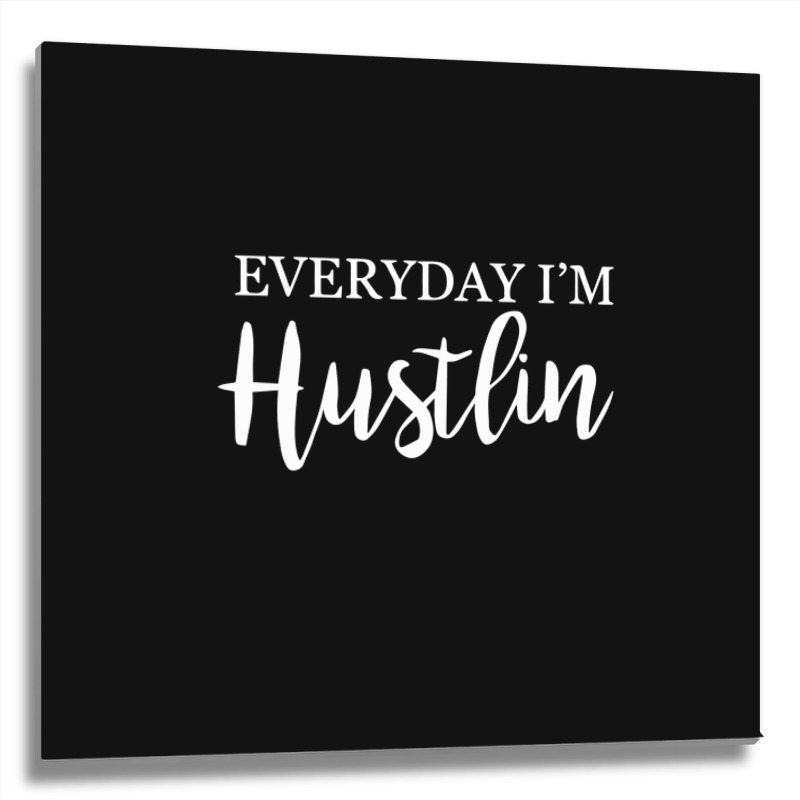 Everyday Hiphop Party Metal Print Square | Artistshot