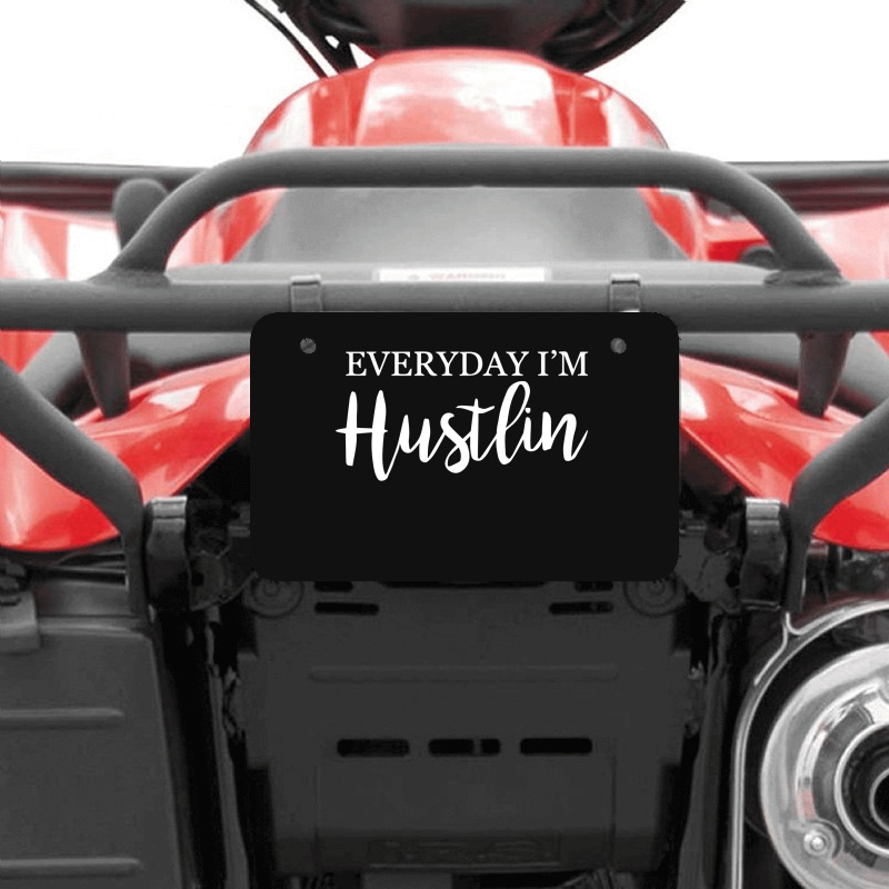 Everyday Hiphop Party Atv License Plate | Artistshot