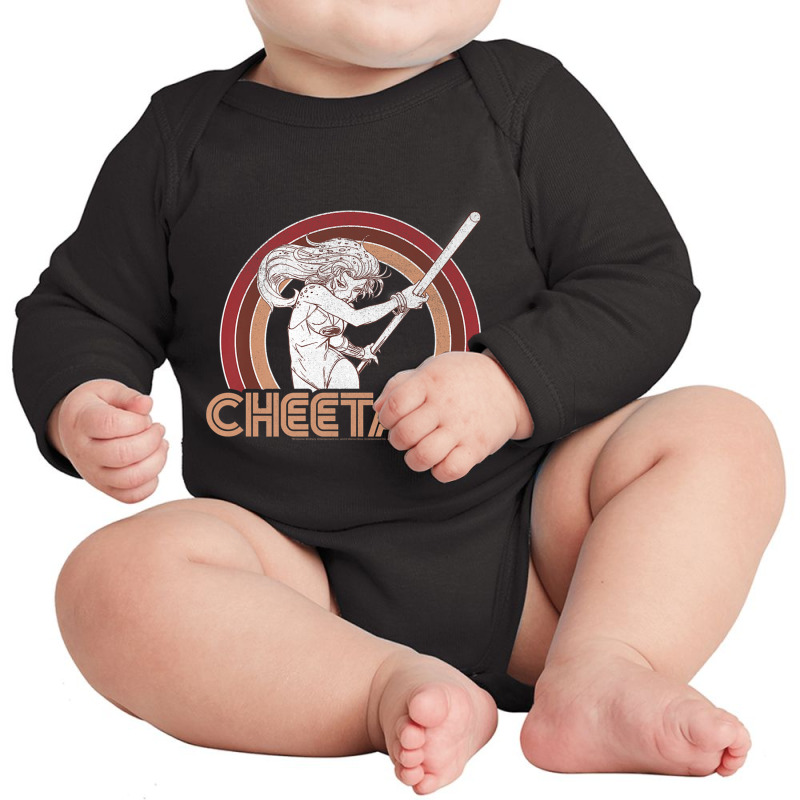 Thundercats Cheetara Retro Rainbow Premium T Shirt Long Sleeve Baby Bodysuit by cm-arts | Artistshot