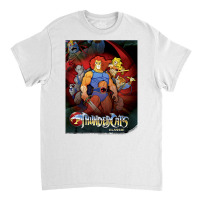 Thundercats Classic Group Shot Poster Premium T Shirt Classic T-shirt | Artistshot