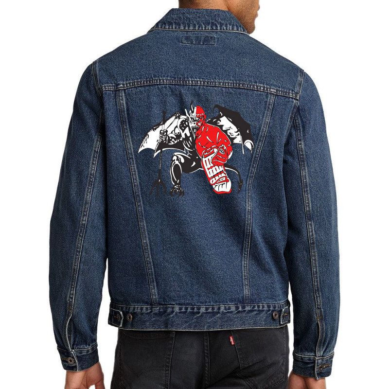 Dragon Monster Men Denim Jacket by JesseWatson | Artistshot