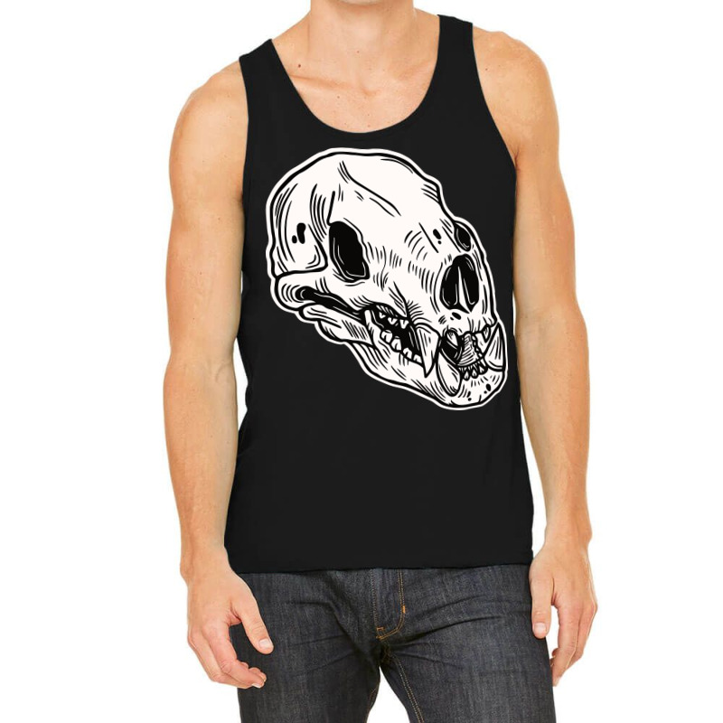 Animal Skull Tank Top by Morspective | Artistshot