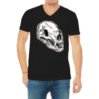 Animal Skull V-neck Tee | Artistshot