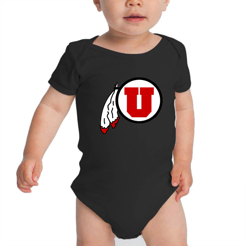 Utah Utes Baby Bodysuit by cm-arts | Artistshot