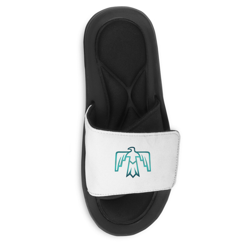 Thunderbird, Native American, Bird, Eagle, Totem, Animal Premium T Shi Slide Sandal | Artistshot