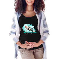 Yoga Feeds My Soul Relaxation Positive Long Sleeve T Shirt Maternity Scoop Neck T-shirt | Artistshot