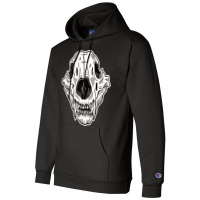 Front Animal Skull Champion Hoodie | Artistshot