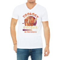 Zoology Degree In Progress Zoo Animals Caretaker Tank Top V-neck Tee | Artistshot