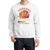 Zoology Degree In Progress Zoo Animals Caretaker Tank Top Crewneck Sweatshirt | Artistshot