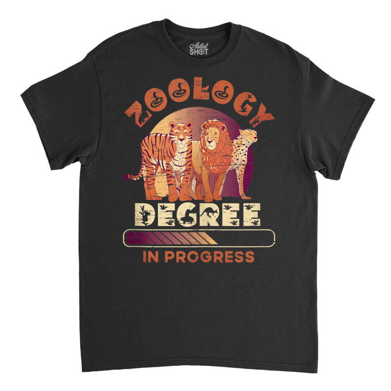 Zoology Degree In Progress Zoo Animals Caretaker Tank Top Classic T-shirt by cm-arts | Artistshot