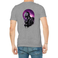 Cosmic Death V-neck Tee | Artistshot