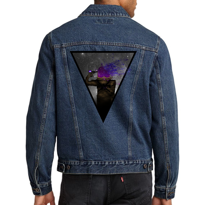 Cosmically Inteligent Men Denim Jacket by JesseWatson | Artistshot