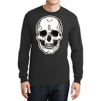 Front Man Skull Long Sleeve Shirts | Artistshot