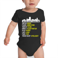 Womens Funny Boston Accent Translator For Wicked Smaht Bostonians V Ne Baby Bodysuit | Artistshot