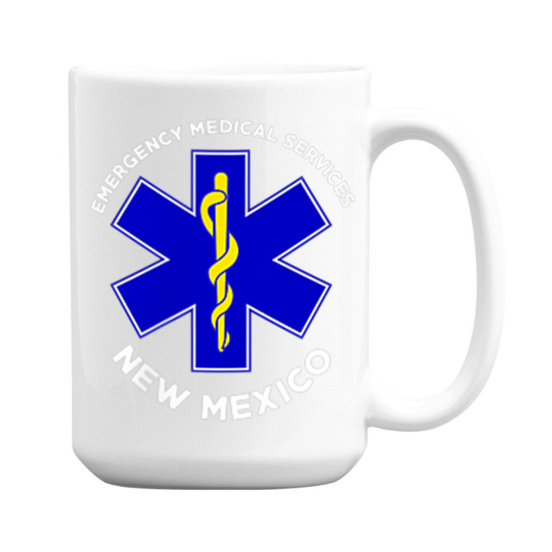 New Mexico Ems Emergency Medical Services Emt Medic 15 Oz Coffee Mug | Artistshot