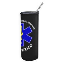 New Mexico Ems Emergency Medical Services Emt Medic Skinny Tumbler | Artistshot