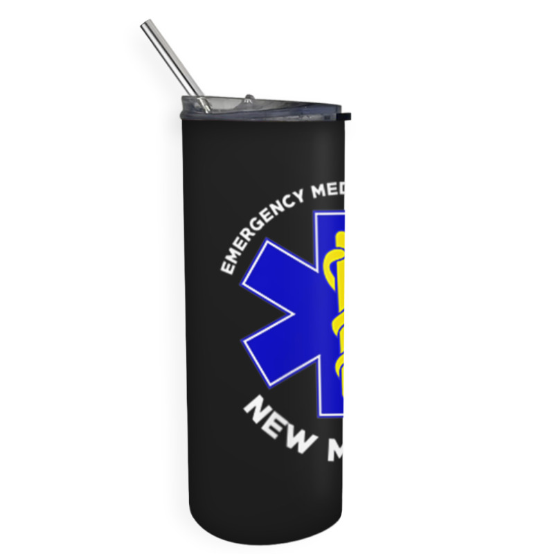 New Mexico Ems Emergency Medical Services Emt Medic Skinny Tumbler | Artistshot