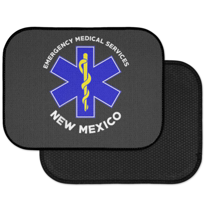 New Mexico Ems Emergency Medical Services Emt Medic Rear Car Mat | Artistshot